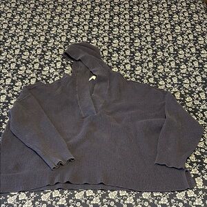 Women's Cozy Knit Sweater - Blue